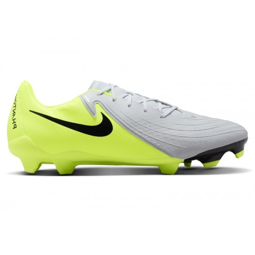 Nike Phantom GX 2 Academy FG/MG Metallic Silver Volt Black - мужская сетка размеров