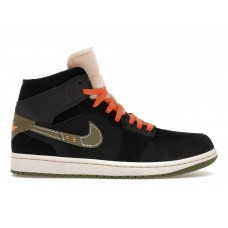 Кроссовки Jordan 1 Mid SE Craft Anthracite Light Olive