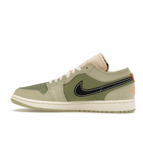 Кроссы Jordan 1 Low SE Craft Light Olive - мужская сетка размеров