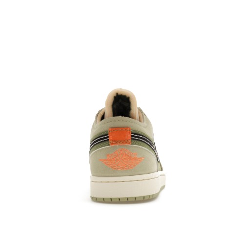 Кроссы Jordan 1 Low SE Craft Light Olive - мужская сетка размеров