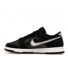 Кроссовки Nike Dunk Low Airbrush Swoosh Black