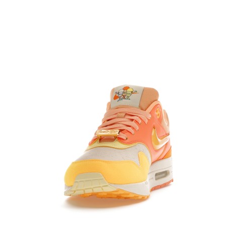 Кроссы Nike Air Max 1 Puerto Rico Orange Frost - мужская сетка размеров