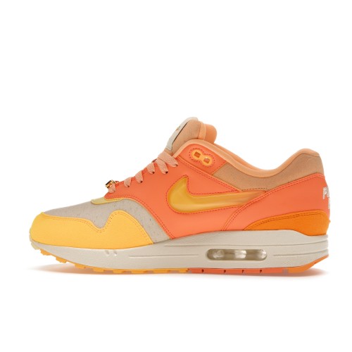 Кроссы Nike Air Max 1 Puerto Rico Orange Frost - мужская сетка размеров