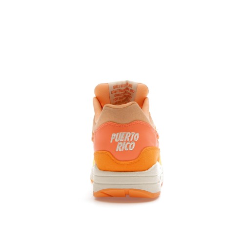 Кроссы Nike Air Max 1 Puerto Rico Orange Frost - мужская сетка размеров