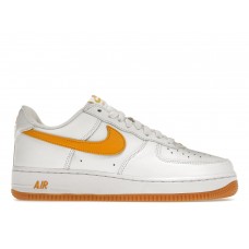 Кроссовки Nike Air Force 1 Low Retro QS Color Of The Month White University Gold