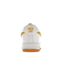 Кроссовки Nike Air Force 1 Low Retro QS Color Of The Month White University Gold