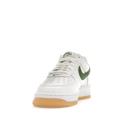 Кроссы Nike Air Force 1 Low Retro QS Color of the Month White Forest Green - мужская сетка размеров