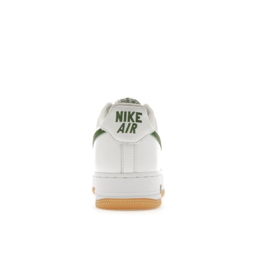 Кроссы Nike Air Force 1 Low Retro QS Color of the Month White Forest Green - мужская сетка размеров