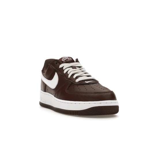 Кроссы Nike Air Force 1 Low Retro Color of the Month Chocolate - мужская сетка размеров