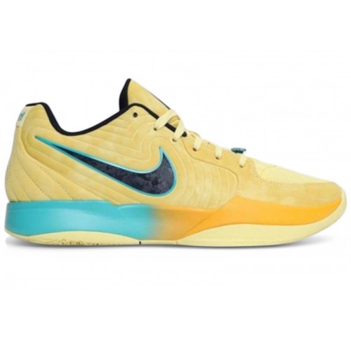 Кроссы Nike Ja 2 Sonic Yellow Tropical Teal - мужская сетка размеров