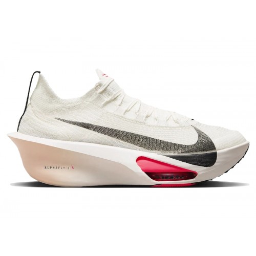 Кроссы Nike Air Zoom Alphafly Next% 3 Sail Crimson Tint - мужская сетка размеров