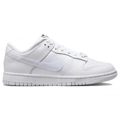 Кроссы Nike Dunk Low SE Just Do It White Iridescent (W) - женская сетка размеров
