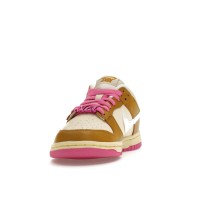 Женские кроссовки Nike Dunk Low SE Just Do it Bronzine Pink (W)