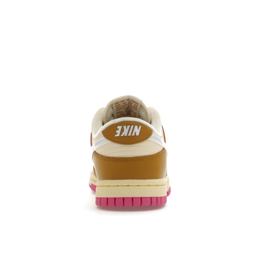 Кроссы Nike Dunk Low SE Just Do it Bronzine Pink (W) - женская сетка размеров