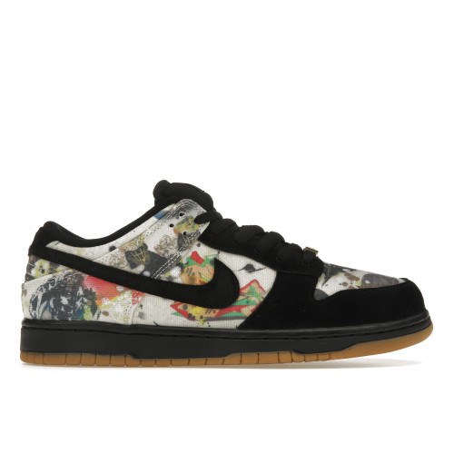 Кроссы Nike SB Dunk Low Supreme Rammellzee - мужская сетка размеров