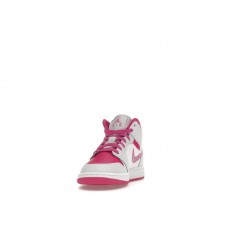 Подростковые Jordan 1 Mid Fire Pink (GS)