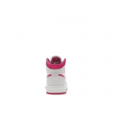 Подростковые Jordan 1 Mid Fire Pink (GS)
