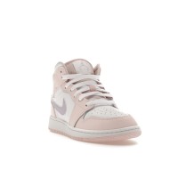 Подростковые Jordan 1 Mid Pink Wash (GS)