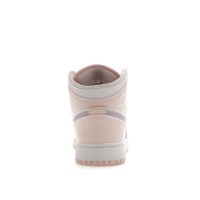 Подростковые Jordan 1 Mid Pink Wash (GS)