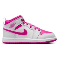 Детские Jordan 1 Mid Fire Pink (PS)