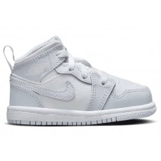 Малышам Jordan 1 Mid Cobalt Bliss (TD)