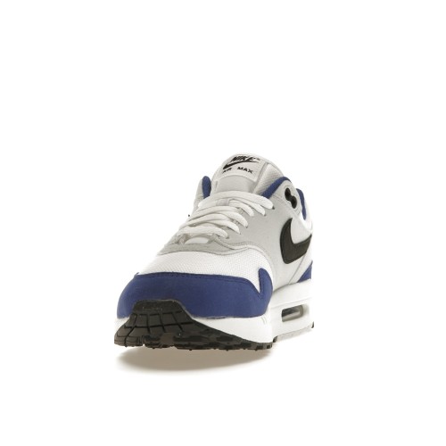 Кроссы Nike Air Max 1 Deep Royal Blue - мужская сетка размеров