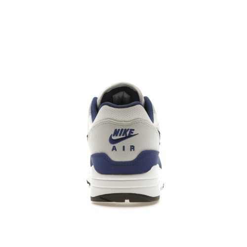 Кроссы Nike Air Max 1 Deep Royal Blue - мужская сетка размеров