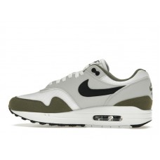 Nike Air Max 1 White Black Medium Olive