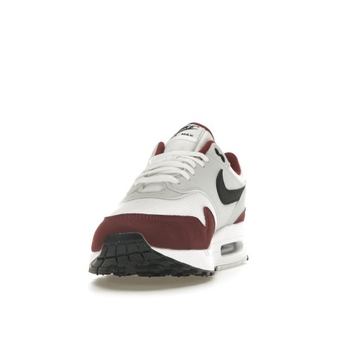 Кроссы Nike Air Max 1 Dark Team Red - мужская сетка размеров