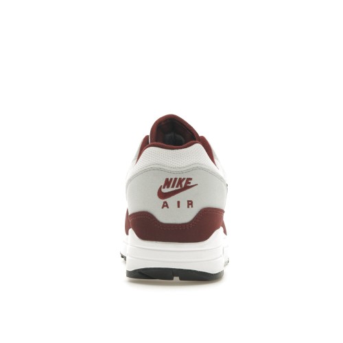 Кроссы Nike Air Max 1 Dark Team Red - мужская сетка размеров