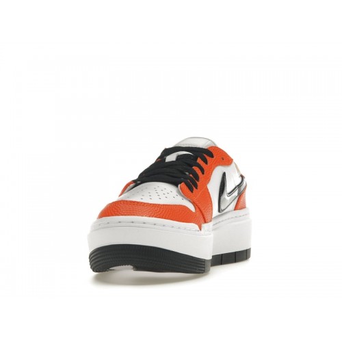 Кроссы Jordan 1 Elevate Low SE WNBA Brilliant Orange (W) - женская сетка размеров