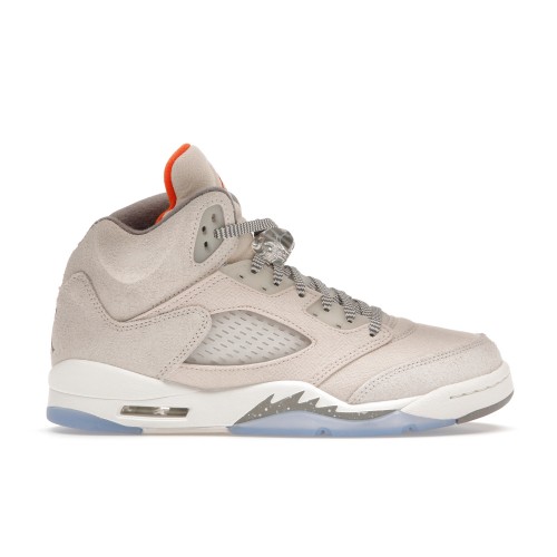 Кроссы Jordan 5 Retro SE Craft Light Orewood Brown (GS) - подростковая сетка размеров