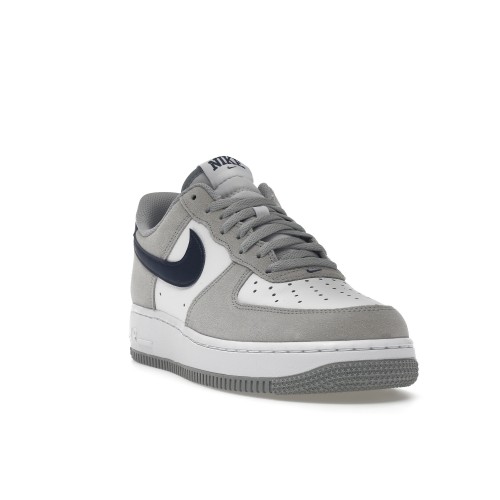 Кроссы Nike Air Force 1 Low 07 Light Smoke Grey Midnight Navy - мужская сетка размеров