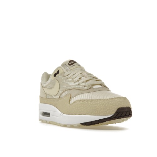 Кроссы Nike Air Max 1 87 Safari Coconut Milk (W) - женская сетка размеров