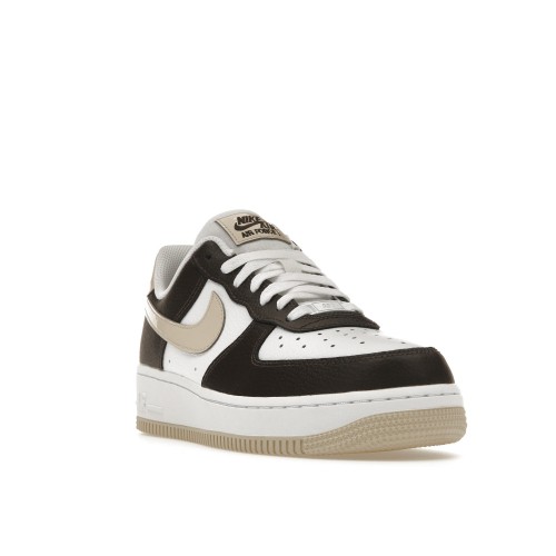 Кроссы Nike Air Force 1 Low 07 White Velvet Brown (W) - женская сетка размеров