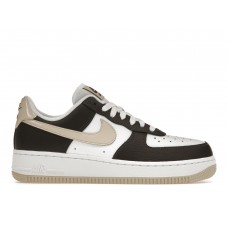 Женские кроссовки Nike Air Force 1 Low 07 White Velvet Brown (W)