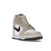 Женские кроссовки Nike Dunk High White Sanddrift Brown (W)