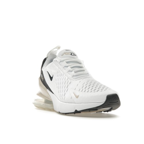 Кроссы Nike Air Max 270 White Velvet Brown (W) - женская сетка размеров