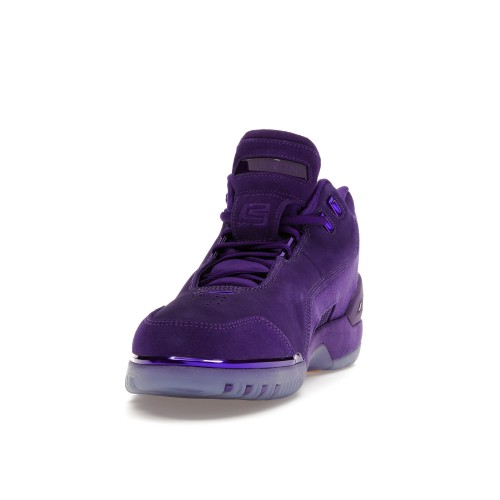 Кроссы Nike Air Zoom Generation Court Purple Suede - мужская сетка размеров