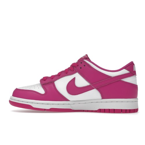 Кроссы Nike Dunk Low Active Fuchsia (GS) - подростковая сетка размеров