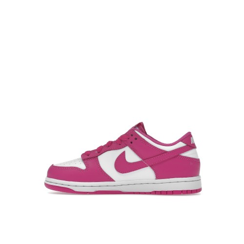 Кроссы Nike Dunk Low Active Fuchsia (PS) - детская сетка размеров