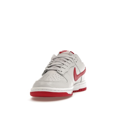 Кроссы Nike Dunk Low Vast Grey Varsity Red - мужская сетка размеров