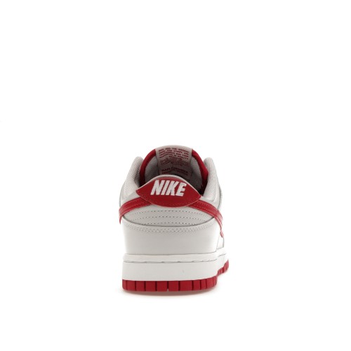 Кроссы Nike Dunk Low Vast Grey Varsity Red - мужская сетка размеров