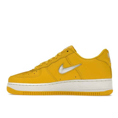 Кроссы Nike Air Force 1 Low 07 Retro Color of the Month Yellow Jewel - мужская сетка размеров