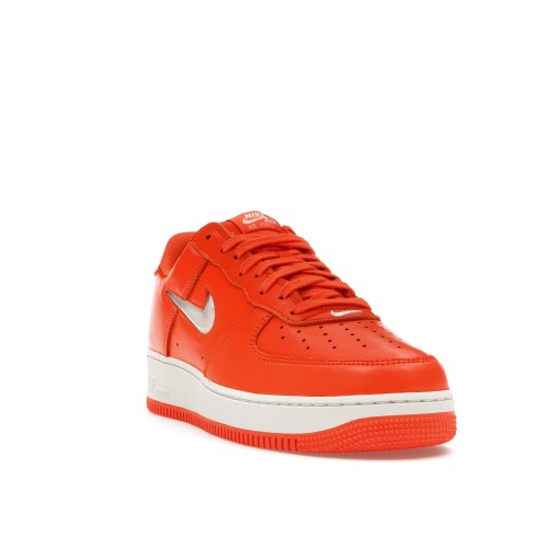 Кроссы Nike Air Force 1 Low 07 Retro Color of the Month Orange Jewel - мужская сетка размеров