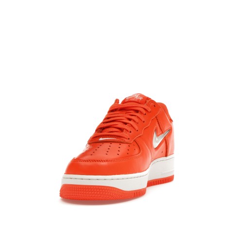 Кроссы Nike Air Force 1 Low 07 Retro Color of the Month Orange Jewel - мужская сетка размеров