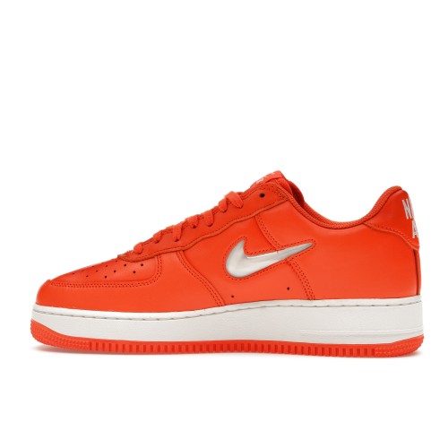 Кроссы Nike Air Force 1 Low 07 Retro Color of the Month Orange Jewel - мужская сетка размеров