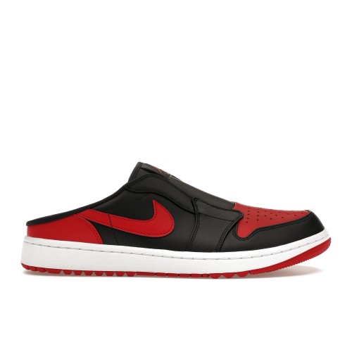 Кроссы Jordan 1 Mule Golf Bred - мужская сетка размеров