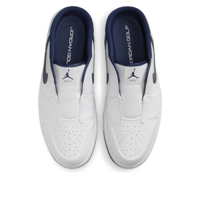 Air Jordan 1 Mule Golf White Midnight Navy - мужская сетка размеров Air Jordan 1 Mule Golf White Midnight Navy - мужская сетка размеров