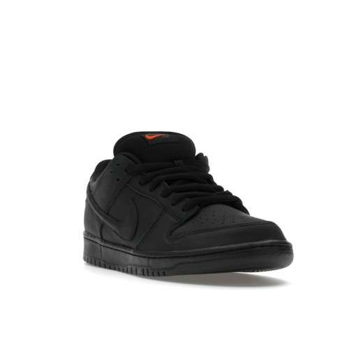 Кроссы Nike SB Dunk Low Pro Triple Black - мужская сетка размеров